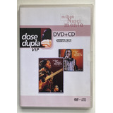 Dvd + Cd Original - Milton Nascimento - Dose Dupla Vip