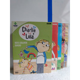 Dvd Charlie E Lola 5 Volumes Digipack