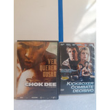 Dvd Chokdee E Kickboxer Combate Decisivo Dublados