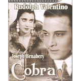 Dvd Cobra (1925) Rudolph Valentino (cinema Mudo) Orig. Novo