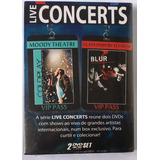 Dvd Coldplay & Blur - Box Série Live Concerts Lacrado