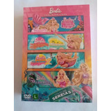 Dvd Coleção Barbie Sereias Com 4 Desenhos - 4 Discos Lacrado
