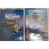 Dvd Coleção Procurando/nemo+dory/disney/original/dublado/nov