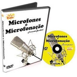 Dvd Curso De Microfones E Microfonação