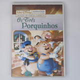 Dvd Disney Os Três Porquinhos -
