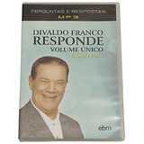 Dvd Divaldo Franco Responde Volume Único 