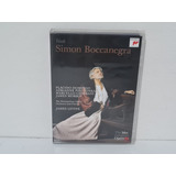 Dvd Duplo Giuseppe Verdi - Simon Boccanegra- The Met Opera