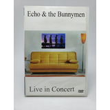 Dvd Echo E The Bunnymen - Live In Concert Original Lacrado