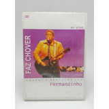 Dvd Fernandinho, Faz Chover Ao Vivo - Original Lacrado