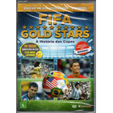 Dvd Fifa Gold Stars A História Das Copas Duplo - Lacrado!