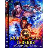 Dvd Filme: Mortal Kombat Legends: Batalha Dos Reinos