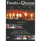 Dvd Fundo De Quintal - Ao