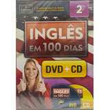 Dvd Inglês Em 100 Dias Dvd+cd