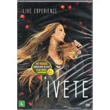 Dvd Ivete Sangalo Live Experience Duplo - Original Lacrado!!