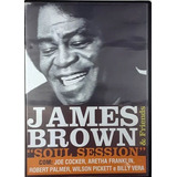 Dvd James Brown & Friends Soul Session Novo Lacrado
