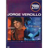 Dvd Jorge Vercilo 2 Dvds Por 1 - Digipack - Lacrado