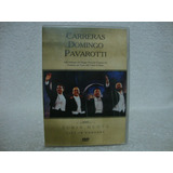 Dvd José Carreras, Domingo & Pavarotti- Live In Concert