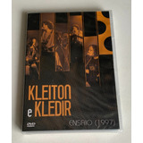 Dvd Kleiton E Kledir - Ensaio 1997 (2012) Lacrado De Fábrica