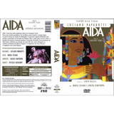 Dvd Lacrado Aida De Giuseppe Verdi Luciano Pavarotti