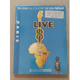 Dvd Live 8 Paris - Un Jour Concerto - Lacrado De Fábrica