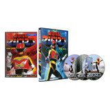 Dvd Machineman Série Completa Dublado Tokusatsu