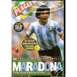 Dvd Maradona Coleção Grandes Craques Placar - Novo Lacrado