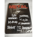 Dvd Metal Festival Korn Hatebreed Slipknot...