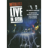 Dvd Metallica Live In Seoul