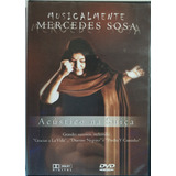 Dvd Musicalmente Mercedes Sosa Acústico Na