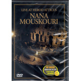 Dvd Nana Mouskouri Live At Herod Atticus - Original Lacrado!