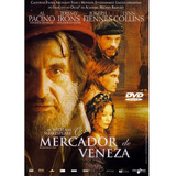 Dvd O Mercador De Veneza - Al Pacino - Shakespeare Lacrado