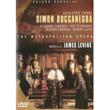 Dvd Opera Simon Boccanegra Giuseppe Verdi - Novo Lacrado