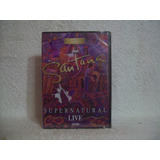 Dvd Original Santana- Supernatural- Live- Lacrado De Fábrica