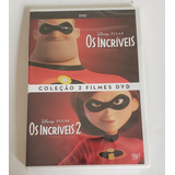 Dvd Os Incriveis Colecao 2 Filmes Disney Original Lacrado