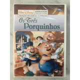 Dvd Os Tres Porquinhos (novo Original