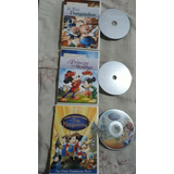Dvd Os Três Porquinhos +príncipe E O Mendigo+1 Disney A38