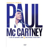 Dvd Paul Mccartney - Live In Quebec 2008 & The Wings Tour76