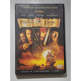 Dvd Piratas Do Caribe A Maldição Pérola Negra Duplo Lacrado
