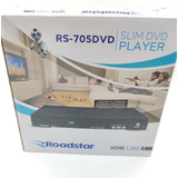 Dvd Player Com Entrada Usb Mp3 Roadstar Rs-705dvd Novo 