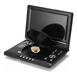 Dvd Player Portátil Tela 9.8 Pol Automotivo Tela Rotativa 