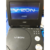 Dvd Portátil Coby Tf-dvd7307 Com Defeito Leia Abaixo