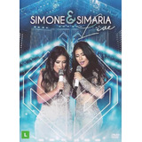 Dvd Simone E Simaria Live - Original Novo E Lacrado
