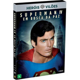 Dvd Superman 4 - Em Busca Da Paz - Lacrado Original
