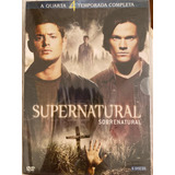 Dvd Supernatural 4a Temporada Completa- Original