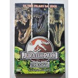 Dvd Trilogia Jurassic Park Original Lacrado Com Luva