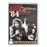 Dvd Whitesnake Super Rock 84 In Japan Tokio Novo Lacrado