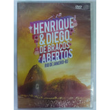 Dvd+cd Henrique & Diego-de Braços Abertos-rio De Janeiro-rj