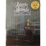 Dvd+cd Roberta Miranda Os Tempos Mudaram,novo,