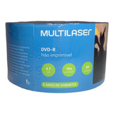 Dvd-r Multilaser Logo 4.7gb 120 Minutos
