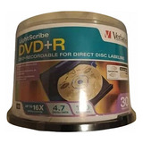 Dvd+r Verbatim 30 Mídias Lightscribe 16x 4.7gb Lacrado